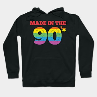 Made in the 90s Rainbow Hoodie